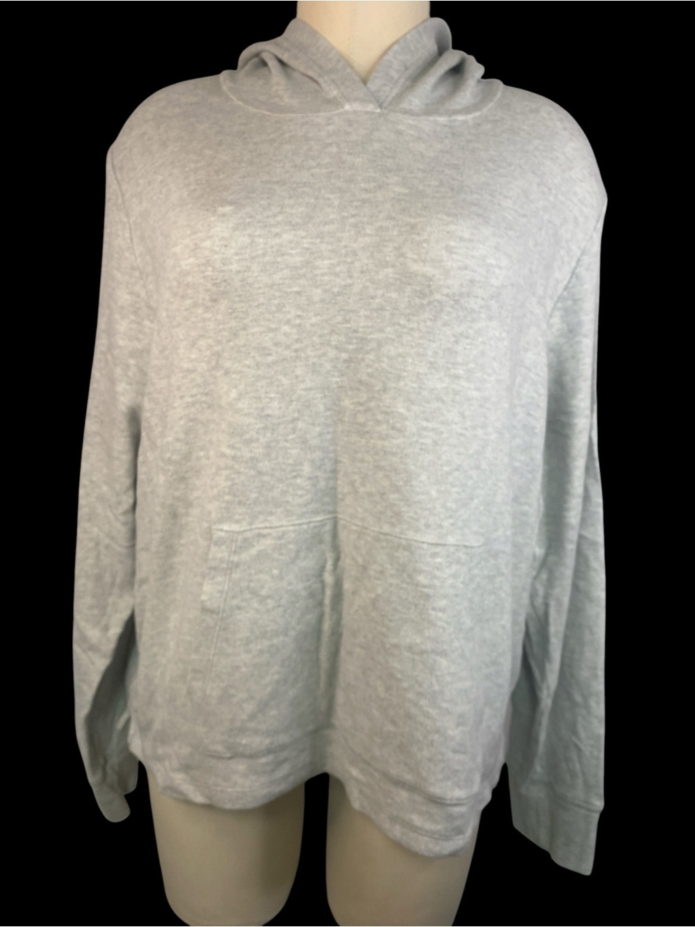 J. Crew Light Gray Hoodie Sweater - Casual Pullover Women’s XL